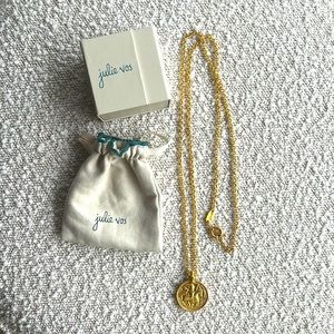 Julie Vos Coin Pendant Necklace